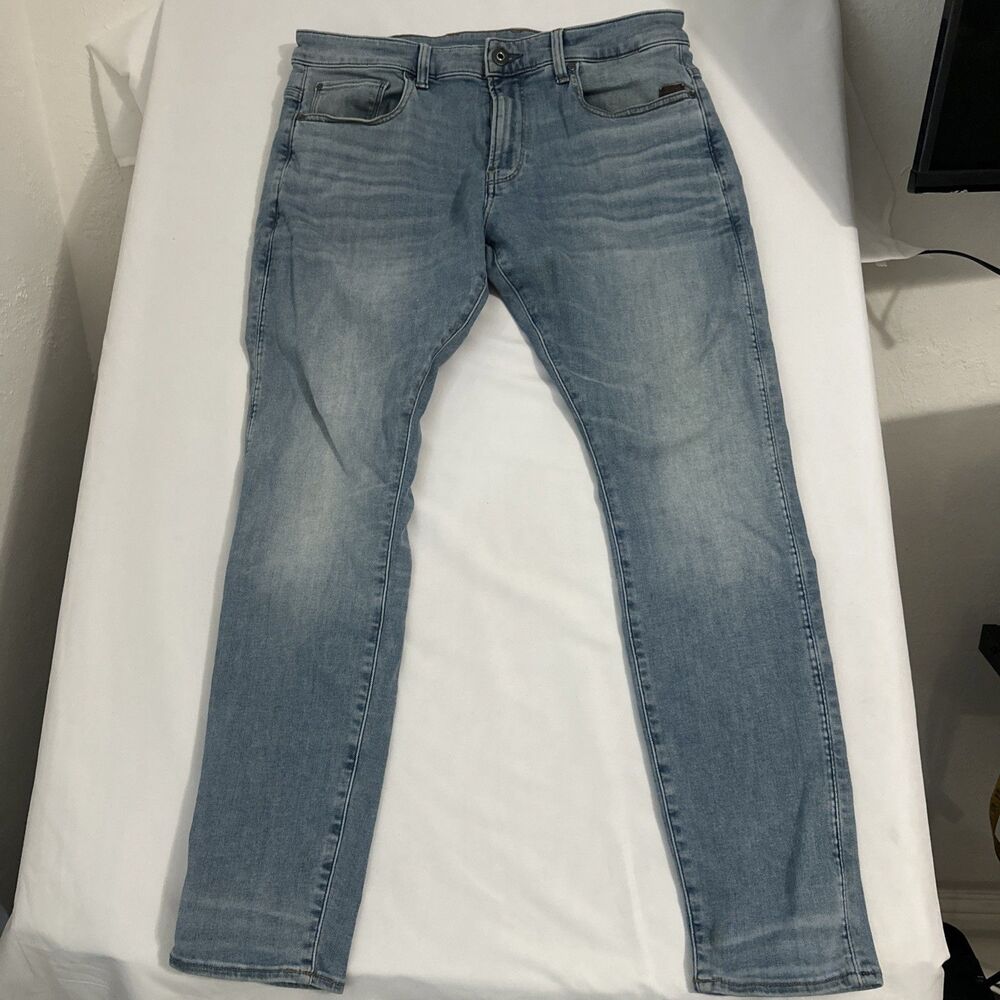 G-Star Raw Revend Men’s Skinny Jeans Sz 34 [A057]